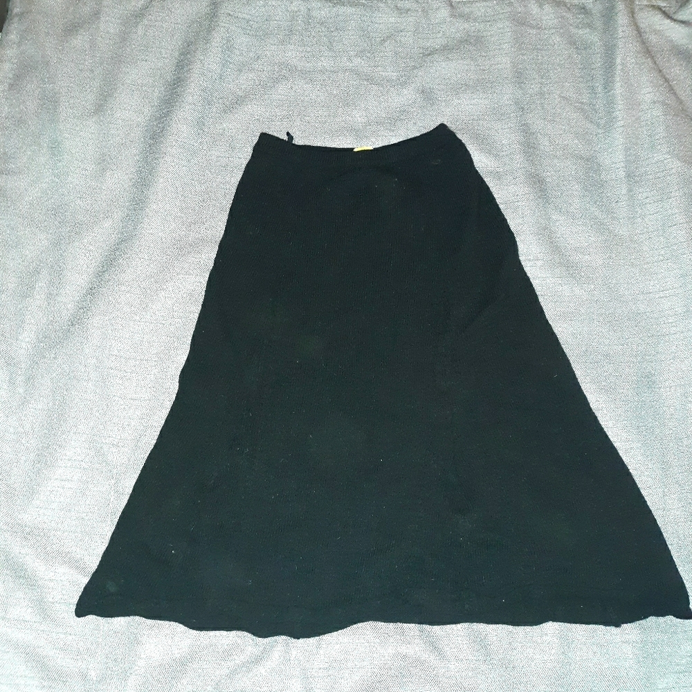Ann Katrine Long Black Skirt Size 4